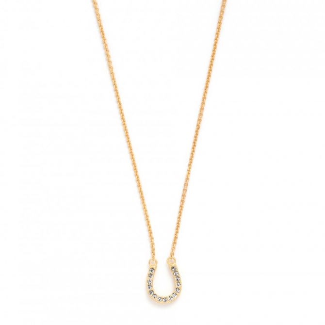 Spartina 449 Sea La Vie Feel Lucky / Horseshoe Necklace, 18"