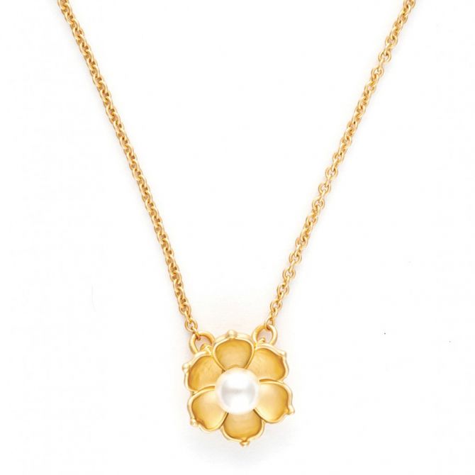 Spartina 449 Sea La Vie Bloom / Magnolia Flower Necklace, 18"