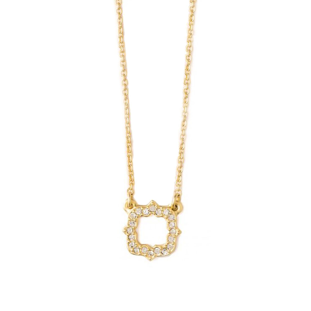 Spartina 449 Sea La Vie Be Luck / Quatrefoil Necklace, 18