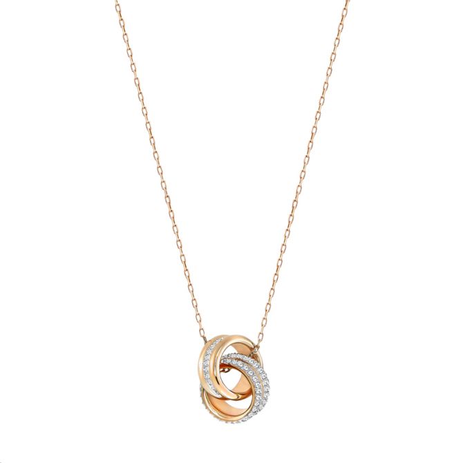 Swarovski Further Golden Crystal Pendant, Small