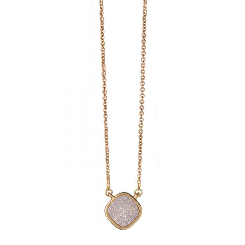 Spartina 449 Cream Druzy Sea La Vie Necklace