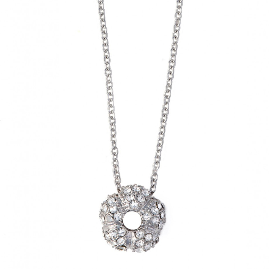 Spartina 449 Sea La Vie Just Be / Sea Urchin Silver Necklace, 18