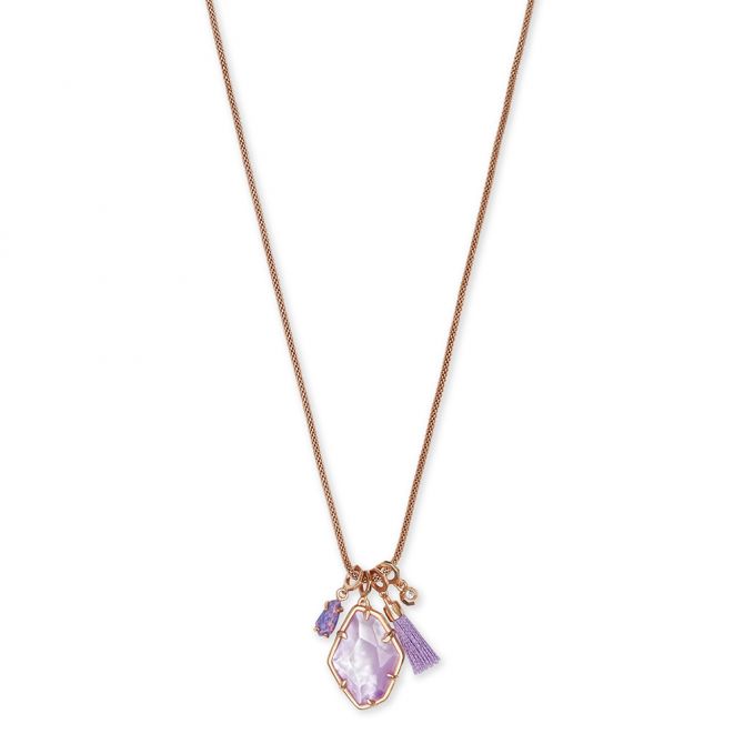 Elisa Gold Pendant Necklace in Amethyst | Kendra Scott | Discount jewelry, Kendra  scott jewelry, Jewelry