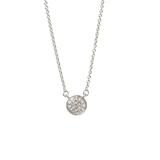 Spartina 449 Sea La Vie Pave Disk Necklace