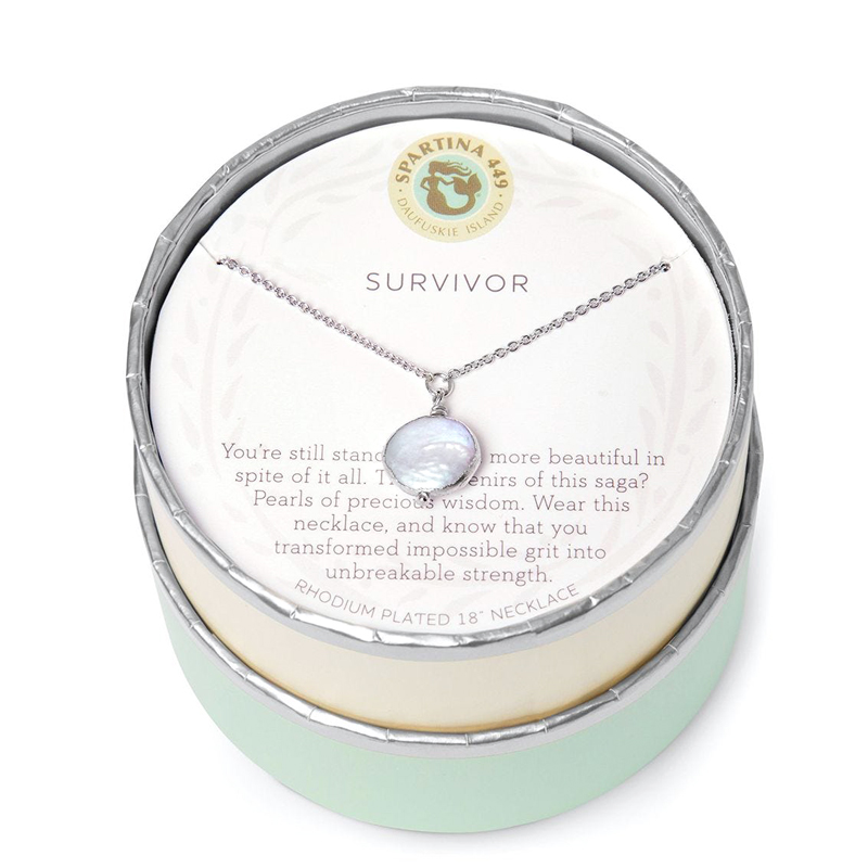 Spartina 449 Sea La Vie Coin Pearl Necklace