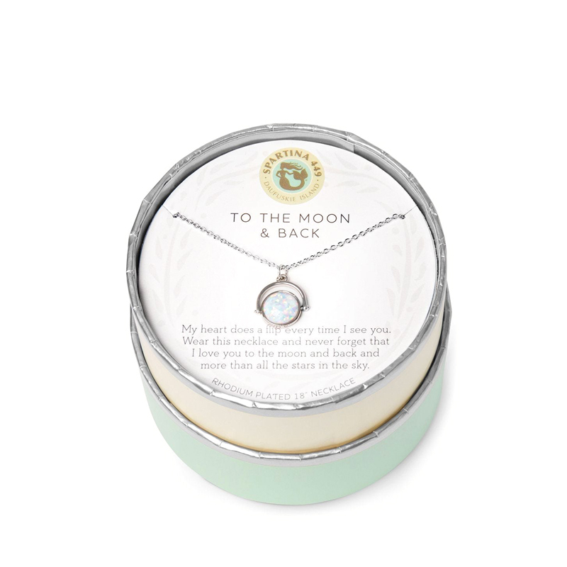 Spartina 449 To The Moon & Back Reversible Necklace