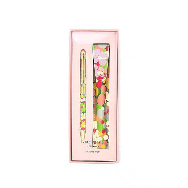 Kate Spade Floral Dot Stylus Pen & Pouch