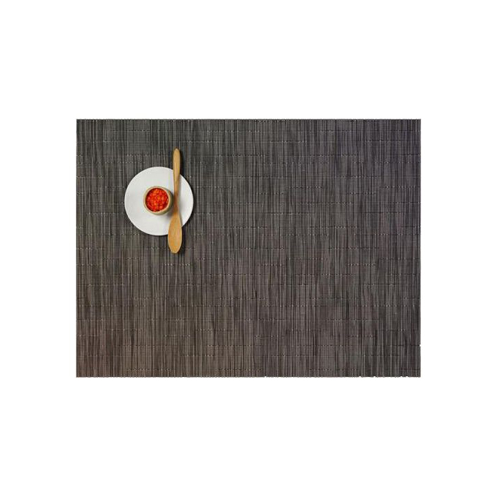 Chilewich Bamboo Placemat, Grey Flannel 100105012 Borsheims