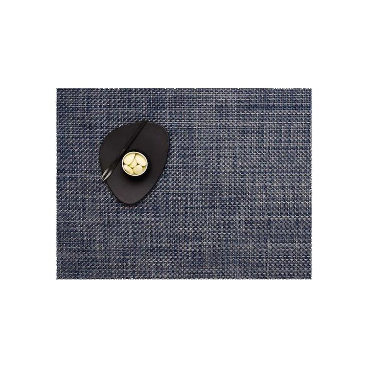 Chilewich Basketweave Placemat, Denim