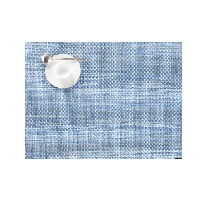 Chilewich Mini Basketweave Placemat, Chambray