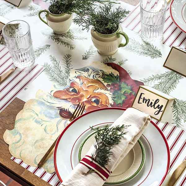 Hester & Cook Santa Placemat, 12 Sheets