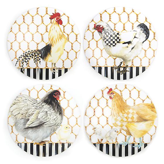 MacKenzieChilds Chicken Coop Placemats, Set of 4 Borsheims