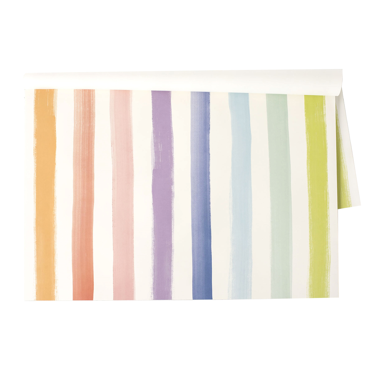 Hester & Cook Sorbet Painted Stripe Placemat, 30 Sheets