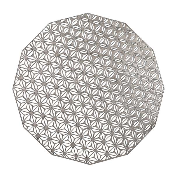 Chilewich Kaleidoscope Placemat, Gunmetal 100488001 Borsheims