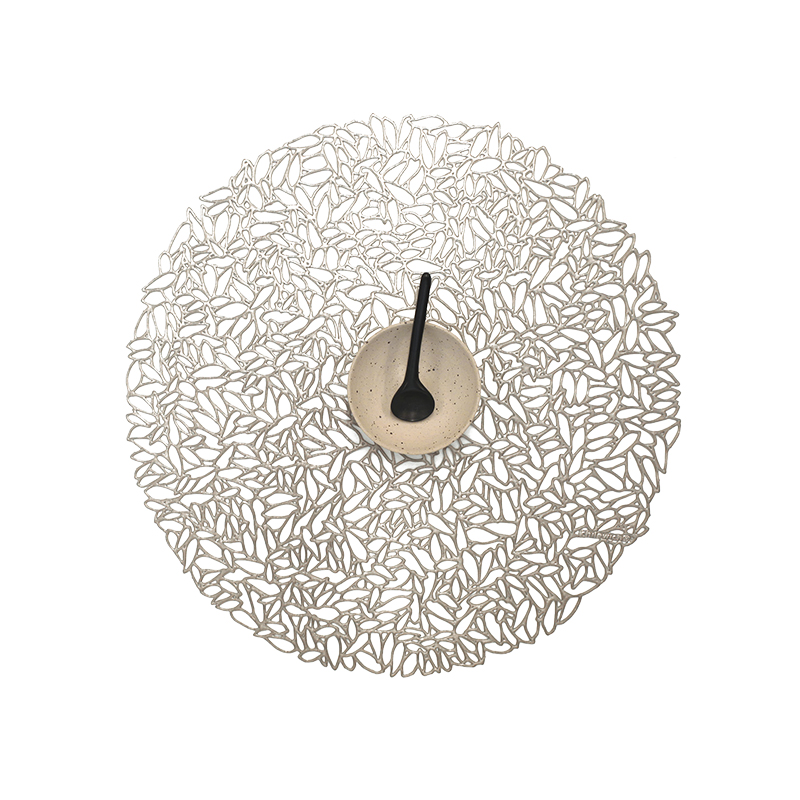 Chilewich Petal Gunmetal Placemat 100407005 Borsheims