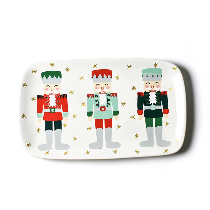 Coton Colors Nutcracker Rectangular Platter, 14" Borsheims