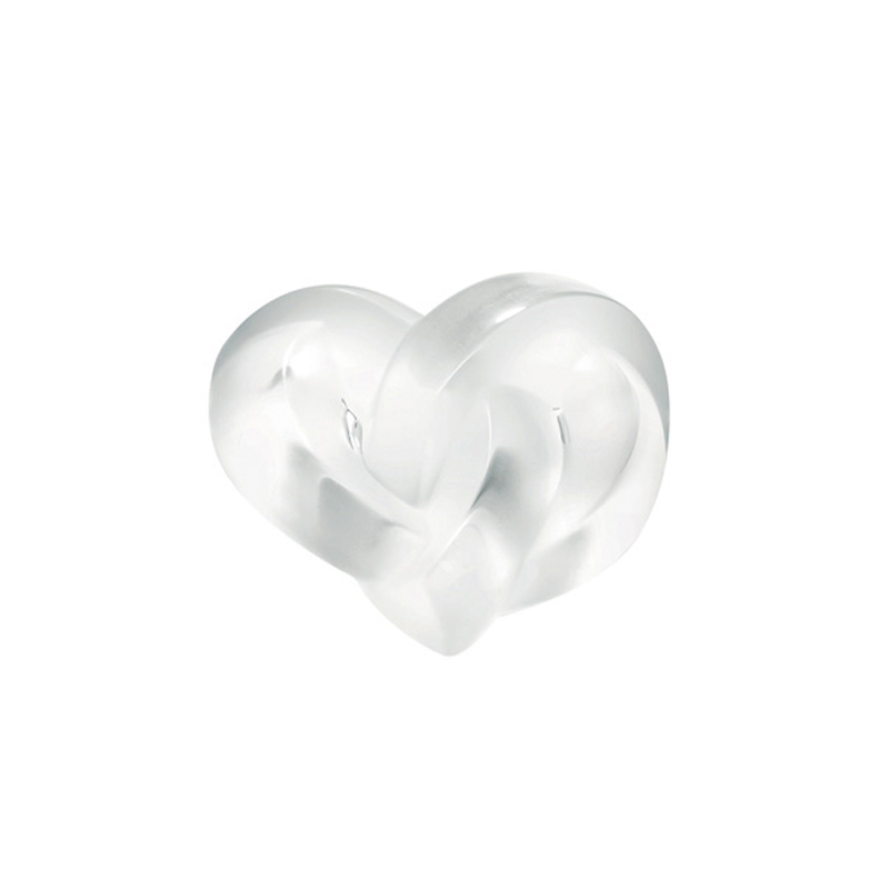 Lalique Hearts Sculpture