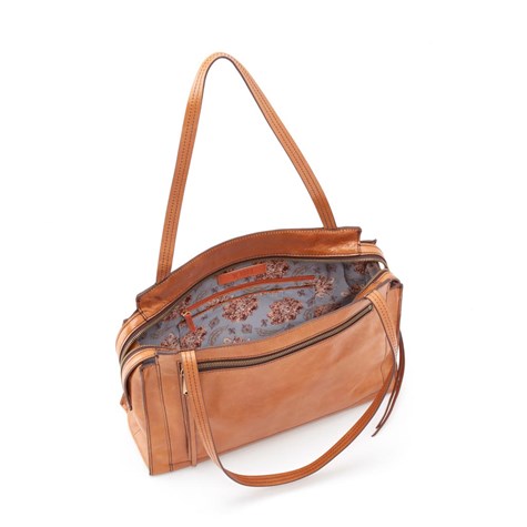 Hobo affinity leather shoulder bag clearance