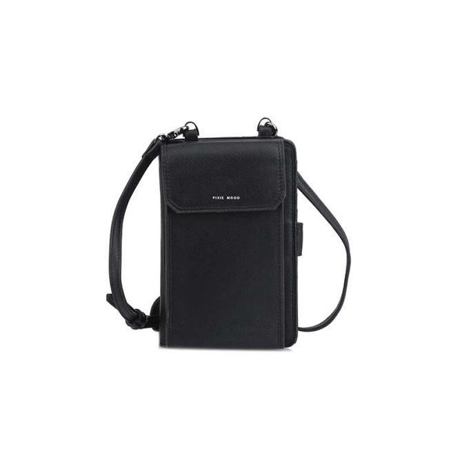 Pixie Mood Rae Phone Crossbody, Black