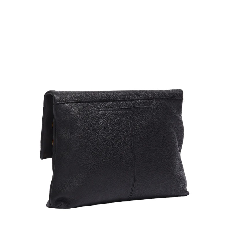 Hammitt Large VIP Crossbody, Black and Brushed Yellow Gold Hardware