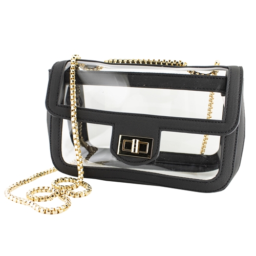 Capri Design Black Converitble Crossbody