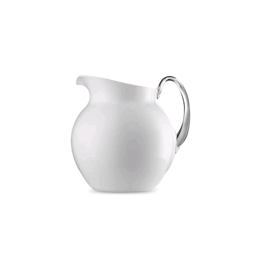 Mario Luca Giusti Palla Small White Pitcher