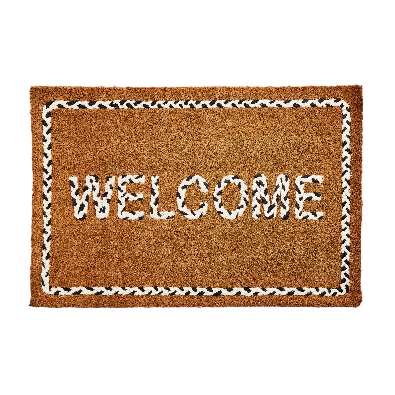 MacKenzie-Childs Braided Welcome Entrance Doormat
