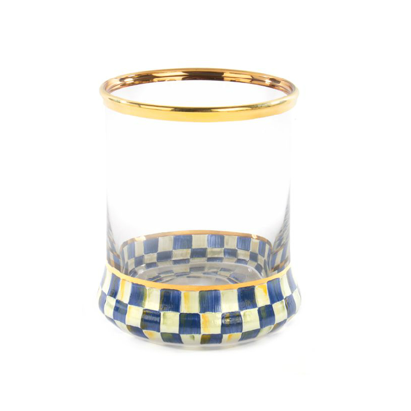 MacKenzie-Childs Royal Check Tumbler