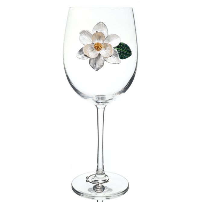The Queens' Jewels Magnolia Stemmed Wine Glass