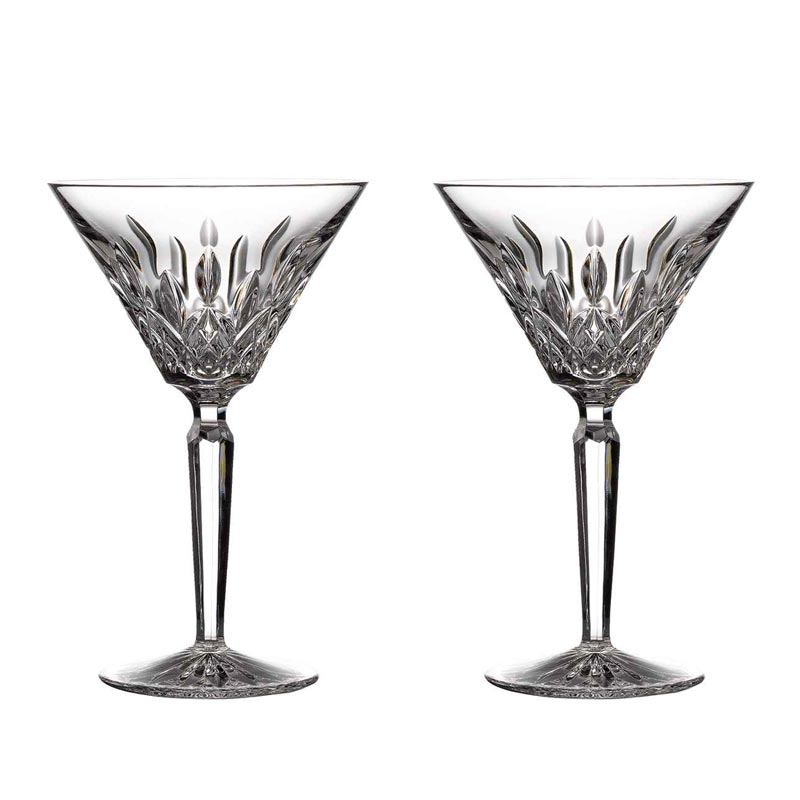 Waterford Lismore Martini Glass, Set of 2