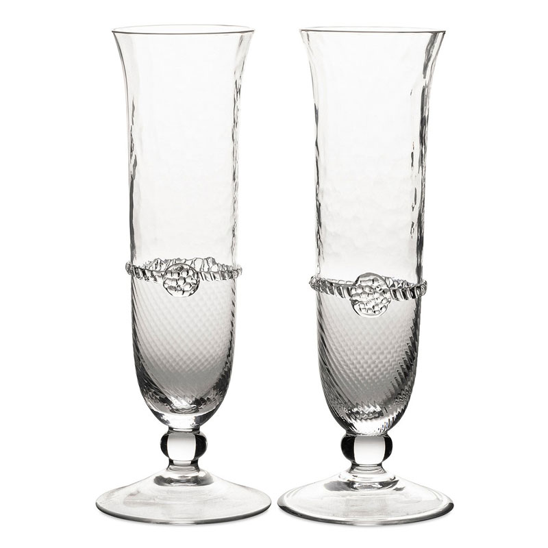 Juliska Graham Toasting Heritage Champagne Flute, Set of 2