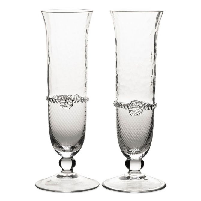 Juliska Graham Toasting Heritage Champagne Flute, Set of 2