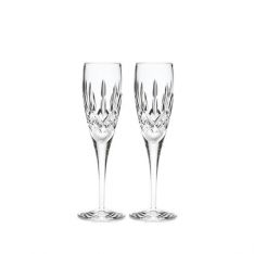 Waterford Lismore Nouveau Flutes, Pair