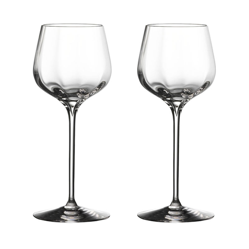 Waterford Elegance Optic Dessert Wine Glasses, Pair