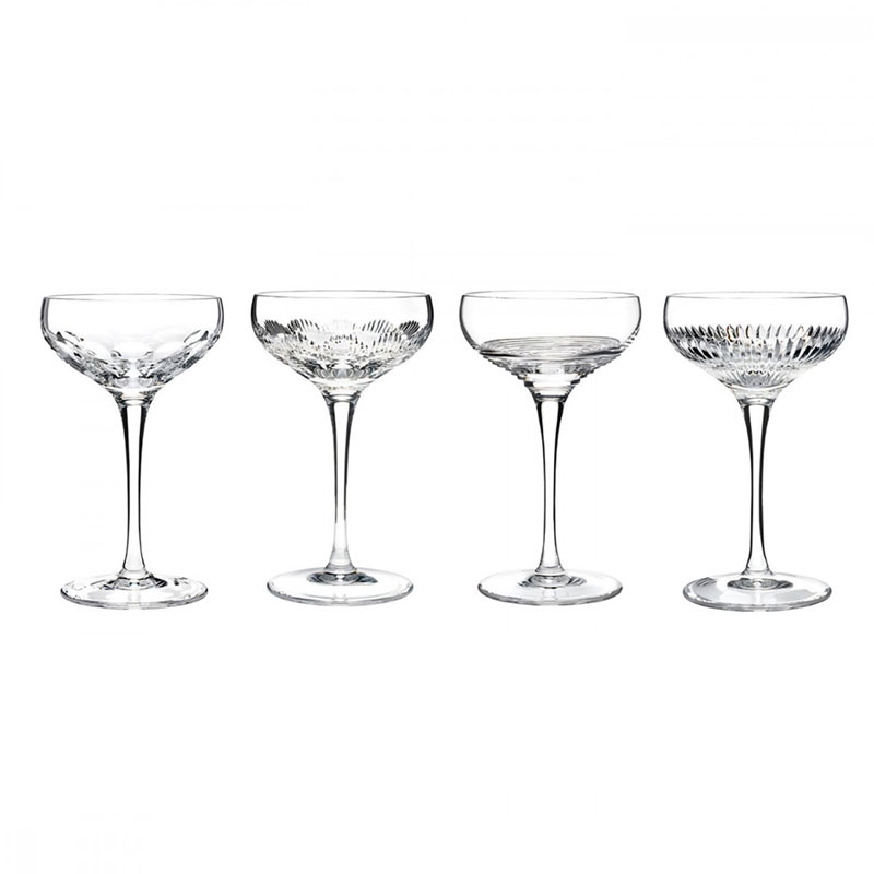 Waterford Mixology Mixed Small Coupe Stemware, Set of 4