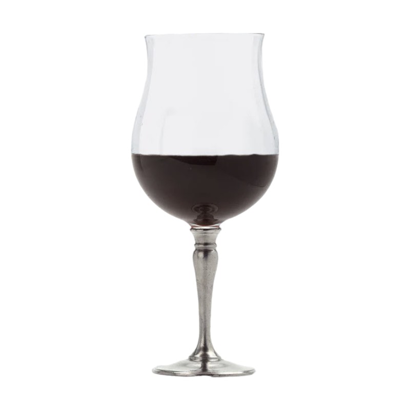 Match Pewter Tulip Red Wine Glass