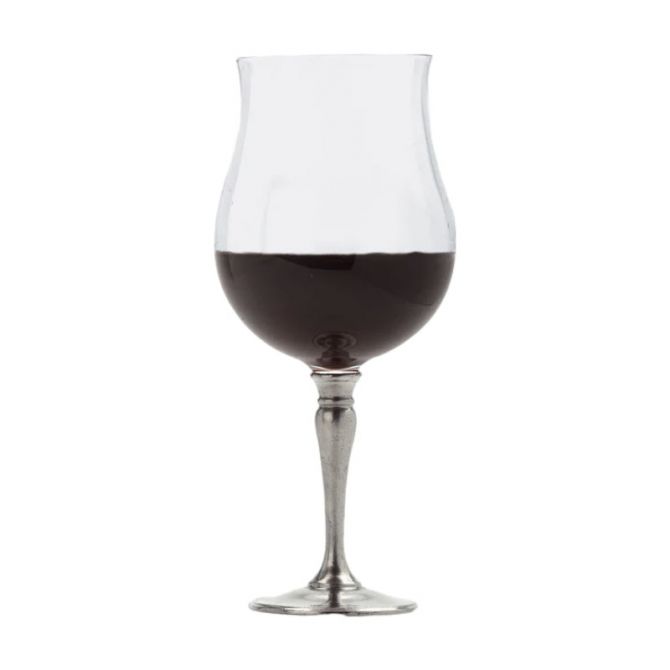 Match Pewter Tulip Red Wine Glass