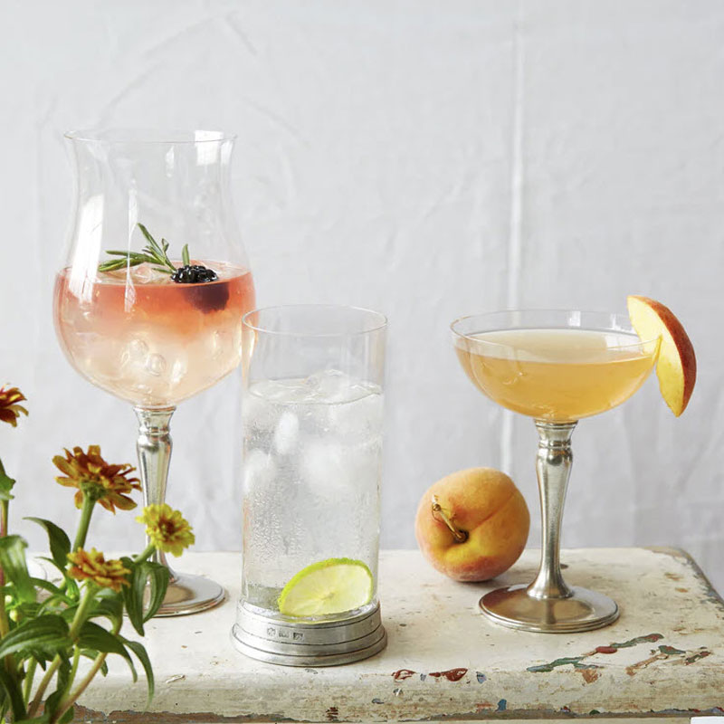 Match Pewter Tulip Red Wine Glass