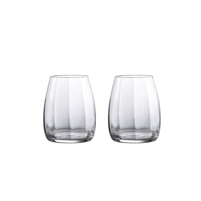 Waterford Elegance Optic Double Old Fashioned, Set of 2