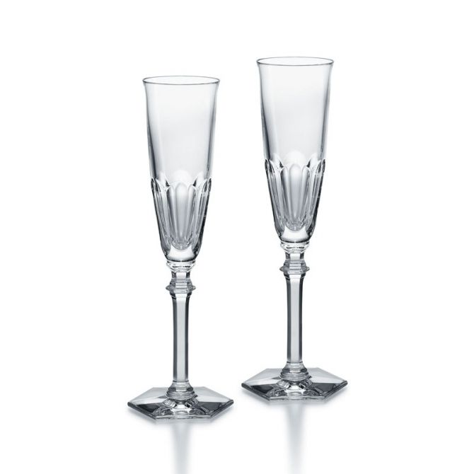 Baccarat Harcourt Eve Champagne Flutes, Set of 2 | 2802588 | Borsheims
