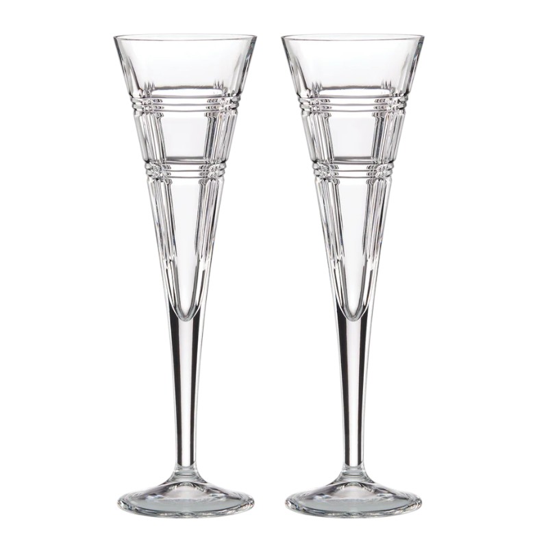 Reed & Barton Hudson Toasting Flutes, Set of 2