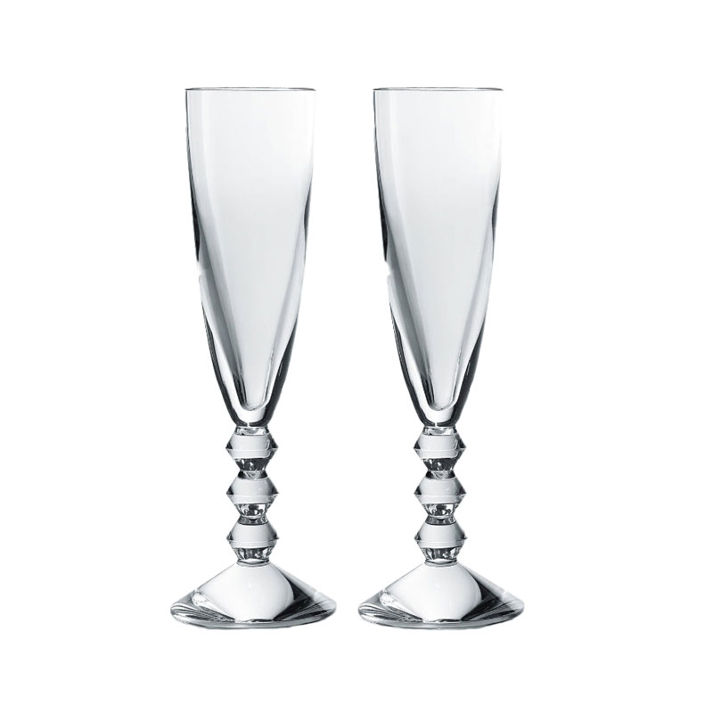 Baccarat Vega Flute, Set of 2