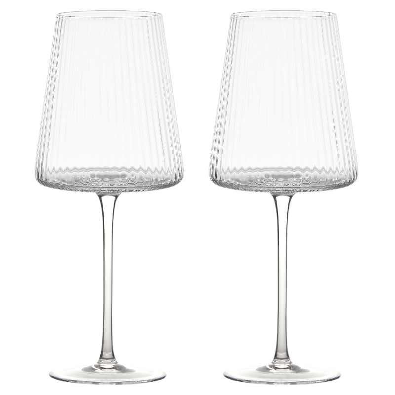 Anton Studio Designs Empire Wine Glasses, Set of 2