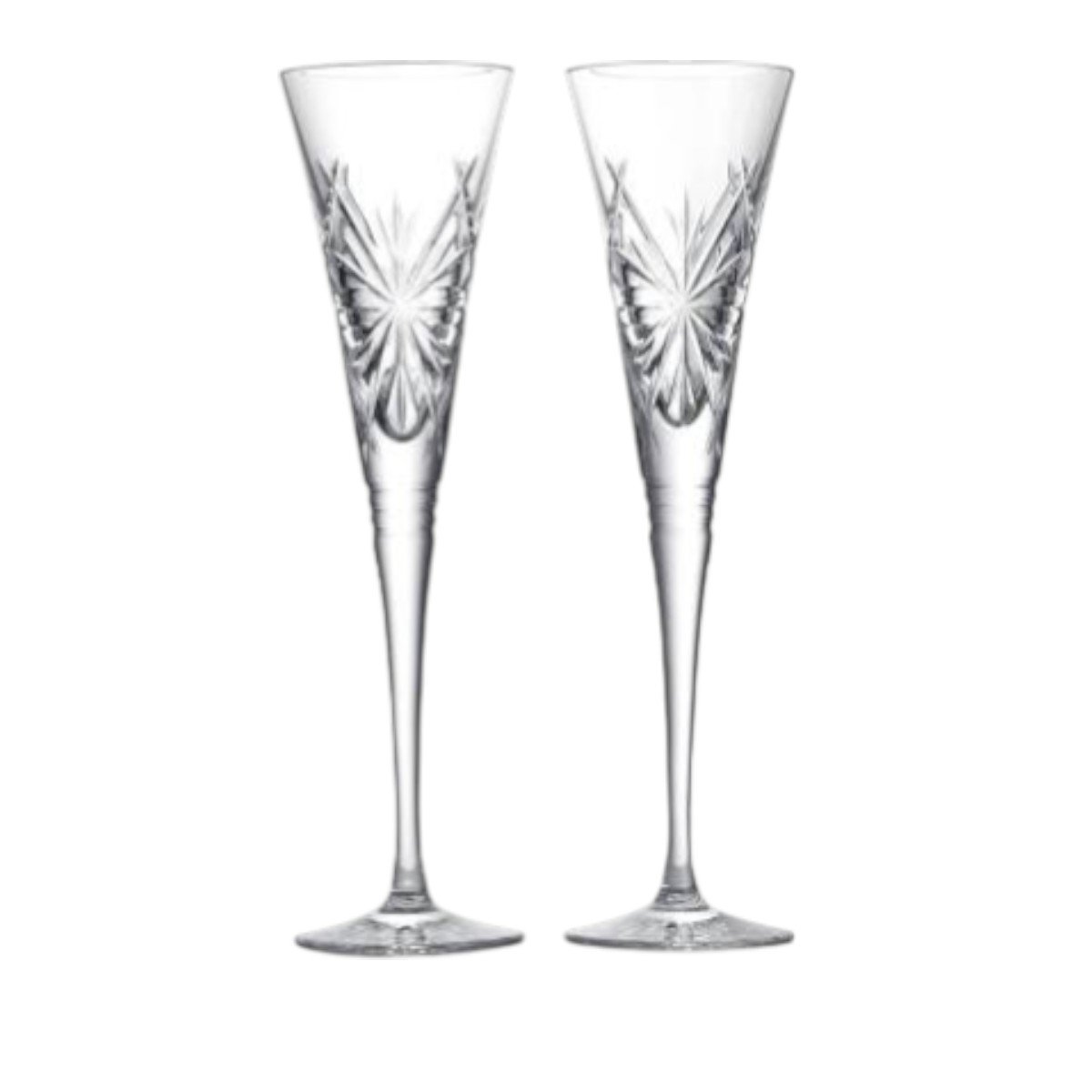 Waterford Winter Wonders Snowflake Flutes, Set of 2