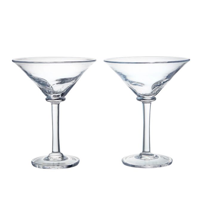 Simon Pearce Woodbury Martini Glasses, Set of 2