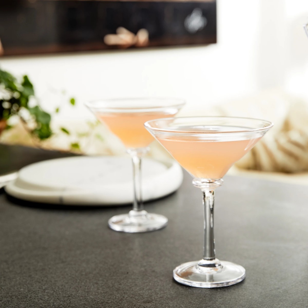 Simon Pearce Woodbury Martini Glasses, Set of 2