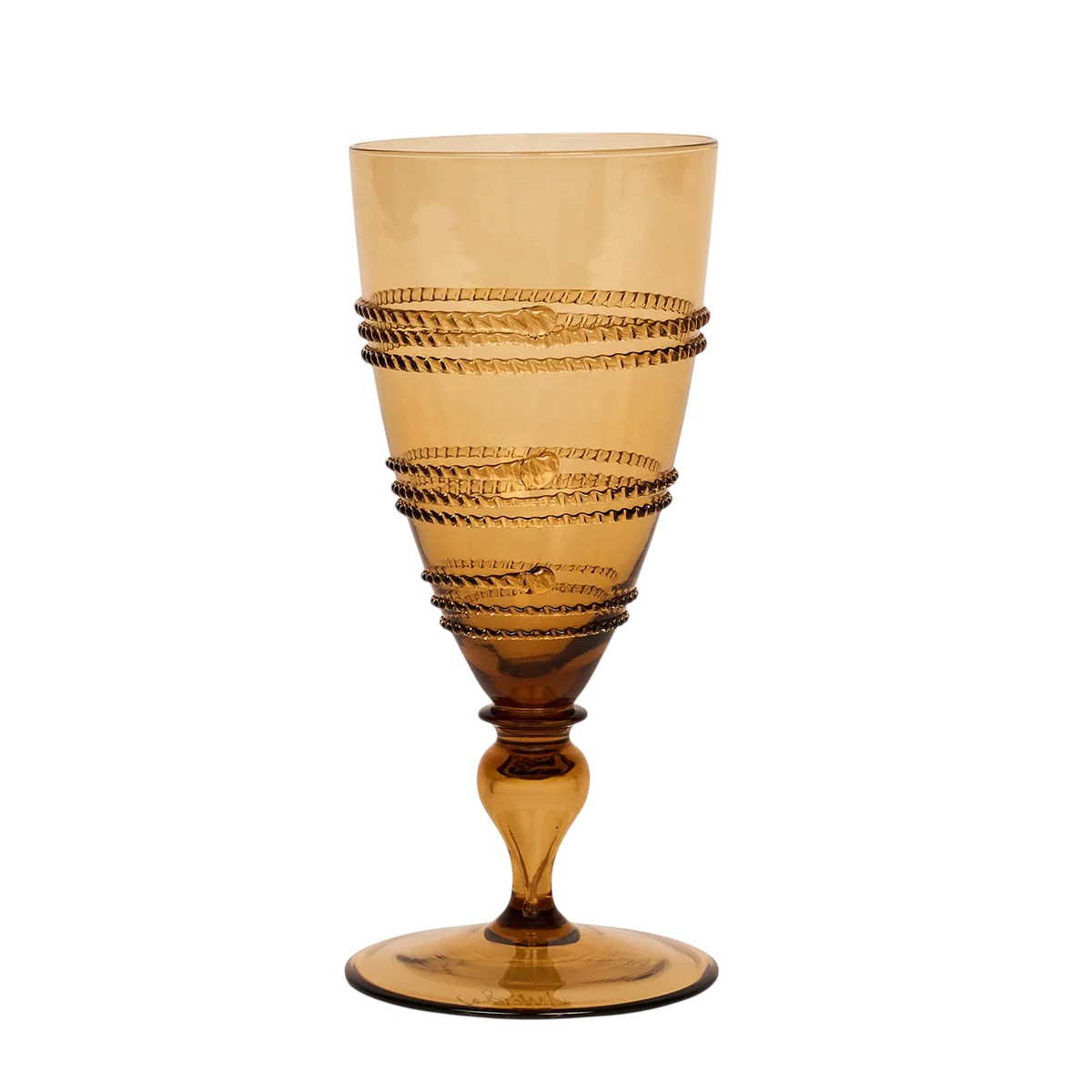 Juliska Ella Goblet, Amber
