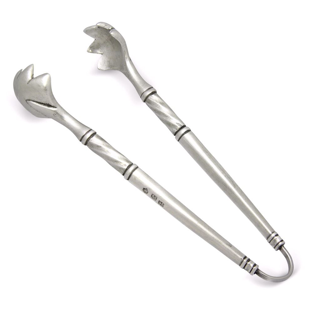 Match Pewter Ice Tongs