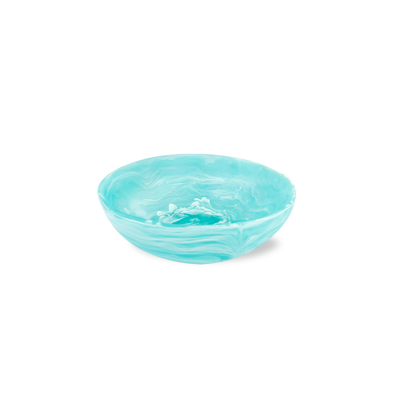 Nashi Wave Aqua Swirl Bowl, Medium