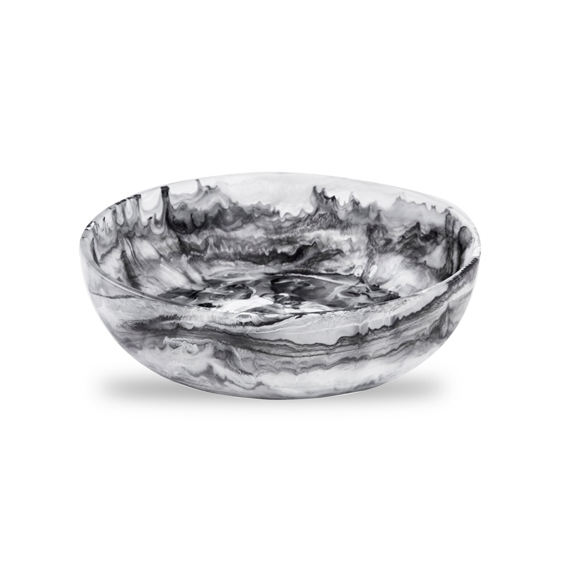 Nashi Medium Round Bowl, Black